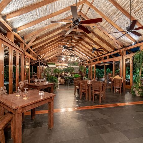 Hotel Amor Arenal Restaurant Blick in das Restaurant