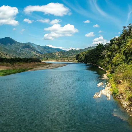 Costa Rica Flüße und Seen Río