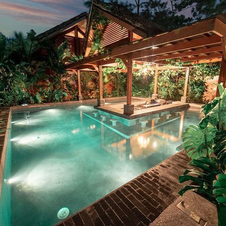 Hotel Amor Arenal Pool zwei Blick auf den Pool
