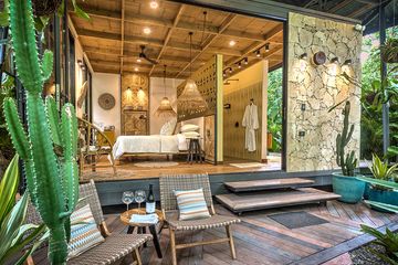 aWà Beach Hotel Junglesuite Terasse
