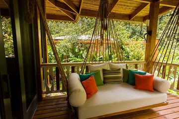 Pacuare Lodge Linda Vista Villa Lounge Bereich