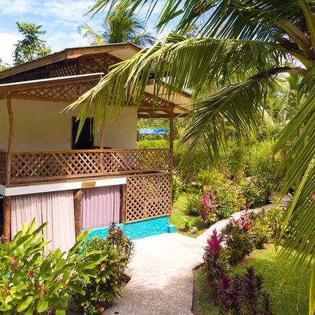 Costa-Rica-Ferienhaus-Stil Die Ferienhäuser sind geschmackvoll eingerichtet.