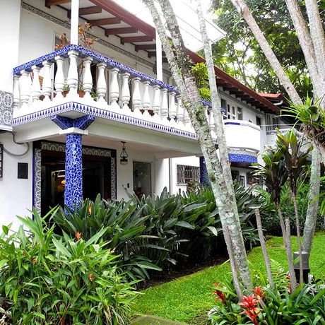 Eingangsbereich des Hotels Ave del Paraíso
