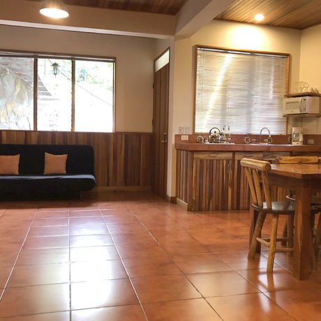 Pension Arco Iris Lodge Apartment 02 Blick in das Apartment der Pension Arco Iris Lodge