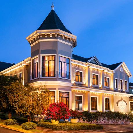 Costa Rica Boutique Hotel Außenansicht Geschmackvolle Gestaltung