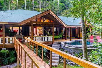 Pacuare Lodge Jaguar Villa Außenansicht der Villa