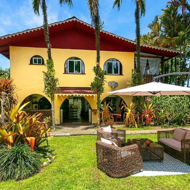 Strandunterkunft B&B El Encanto Inn Pool Aussenbereich 02