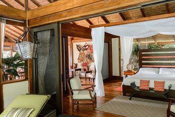 Pacuare Lodge Jaguar Villa Innenansicht mit Schlafzimmer