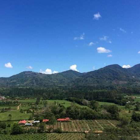 Costa Rica Landleben Kulturlandschaft