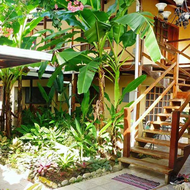 Pension Pura Vida Treppenaufgang