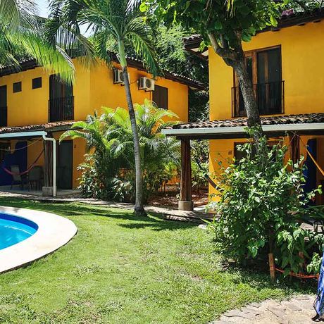 Pension Villas Macondo Aussenansicht 03 Aussenansicht der Pension Villas Macondo
