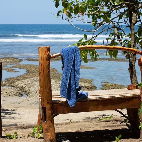 Costa Rica Strand und Meer Ausblick Costa Rica Strand und Meer Ausblick