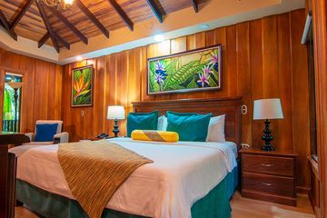 Hotel Lomas del Volcán Deluxebungalow Schlafbereich