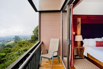 Poas Volcano Lodge Superiorzimmer Lodge Balkon