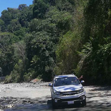 Costa Rica Fahrzeug Fahrer