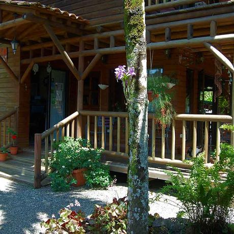 Aussenansicht des Ferienhauses Casa Marcellino