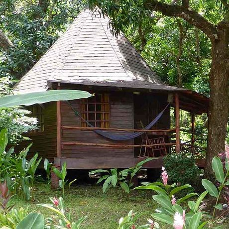 Oftmals sind die Bungalows auf dem Anwesen verteilt so dass Sie in angenehmer Abgeschiedenheit leben.