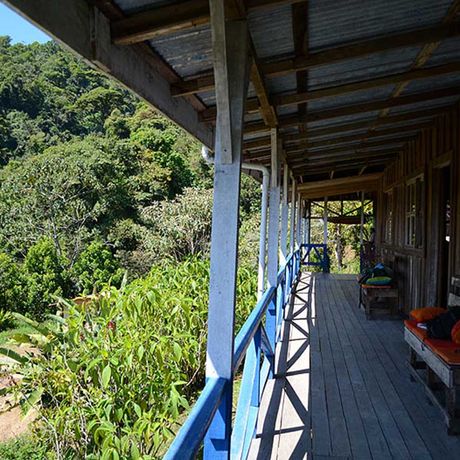 Aussichtspunkt im Reservat Copal
