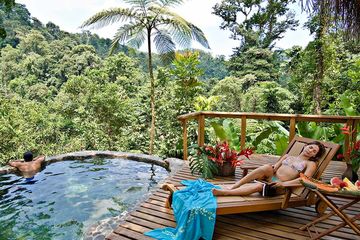 Pacuare Lodge Canopy Villa Terrasse mit Pool