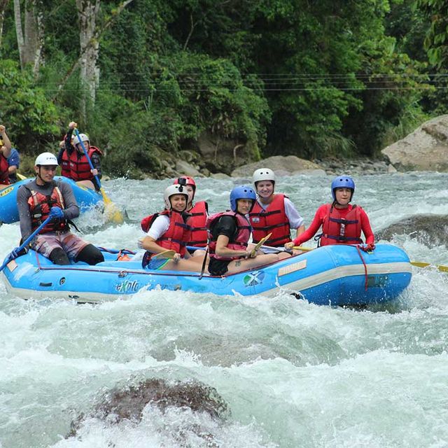 Rafting auf dem Fluss Pacuare III-IV 07
