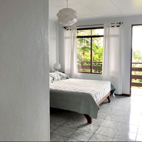 Blick in ein Standardzimmer der Pension Ladera
