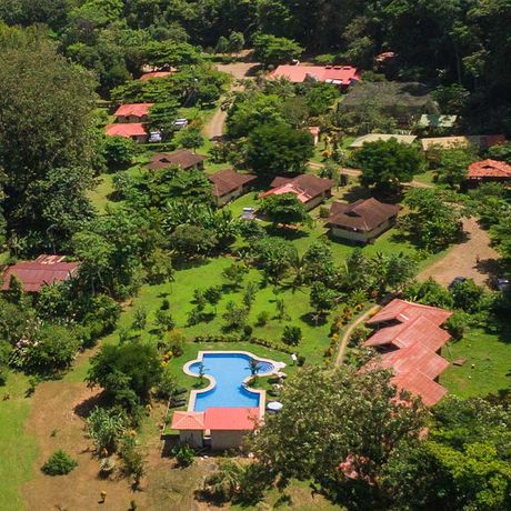 Dschungel-Lodge Hacienda Barú Aussenansicht 01 Aussenansicht der Dschungel-Lodge Hacienda Barú