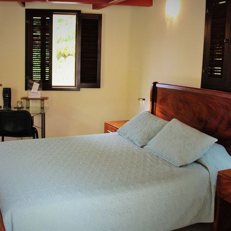Dschungel-Lodge-Talamanca Flussbungalow Deluxe Doppelbett im Flussbungalow Deluxe der Dschungel-Lodge-Talamanca