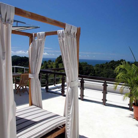 Costa Rica Boutique Hotel Sonnendeck Sonnenstunden im Boutique Hotel