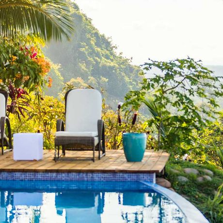 Boutique-Hotel El Castillo Pool 01 Blick auf den Pool des Boutique-Hotels El Castillo