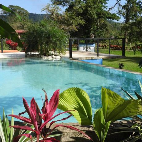 Finca Mei Tai Pool Blick auf den Pool