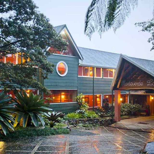 Resort Monteverde Lodge Blick auf Haupthaus
