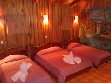 Pension Monteverde Villa Lodge Familienzimmer 01