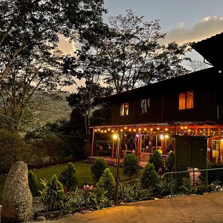 Hotel de Montaña El Pelícano Abends Anblick bei Abend