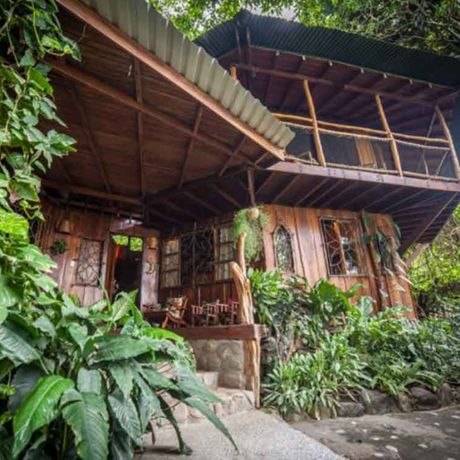 Costa-Rica-Ferienhaus-Bauweise Die Ferienhäuser in Costa Rica weisen eine individuelle Gestaltung auf.