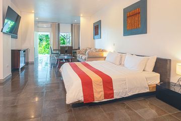 Strandunterkunft Shana Familiensuite Bett