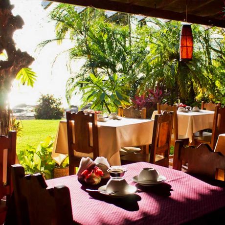 Boutique-Hotel Amor de Mar Restaurant Blick in das Restaurant des Boutique-Hotel Amor de Mar