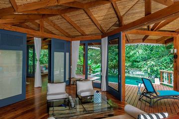 Pacuare Lodge Linda Vista Villa Blick auf die Terrasse