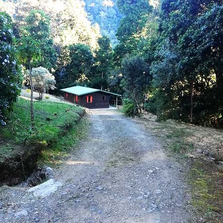 Bungalow Miriam's Quetzals Aussenbereich 03 Blick auf den Aussenbereich des Bungalows Miriam's Quetzals