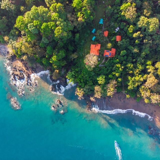 Las Caletas Lodge Vogelperspektive