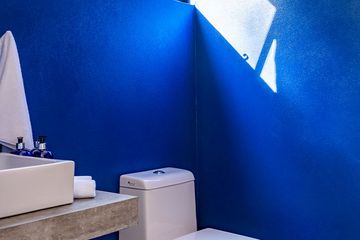 Hotel Nya Deluxezimmer Balkon Badezimmer