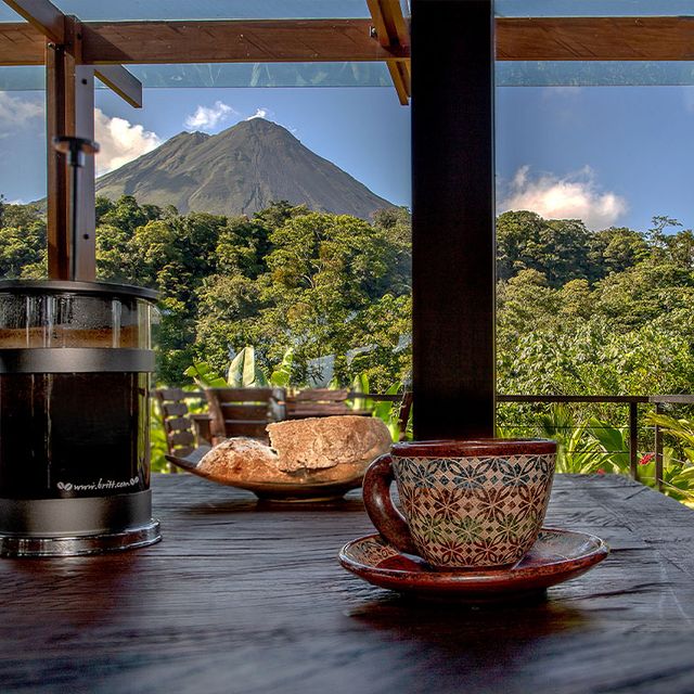 Hotel Amor Arenal Kaffee
