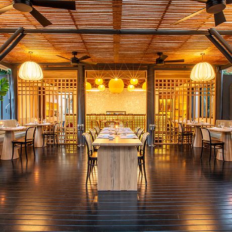 Resort Nayara Gardens Restaurant Blick in das Restaurant