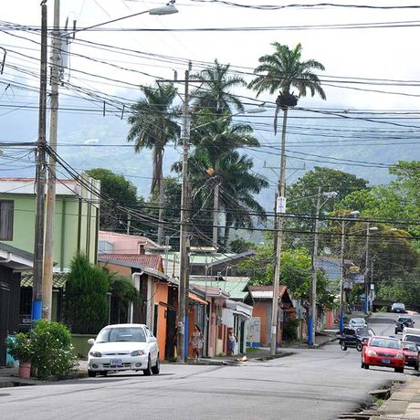 Costa Rica Städte und urbanes Leben Straßenbild Costa Rica Städte und urbanes Leben Straßenbild