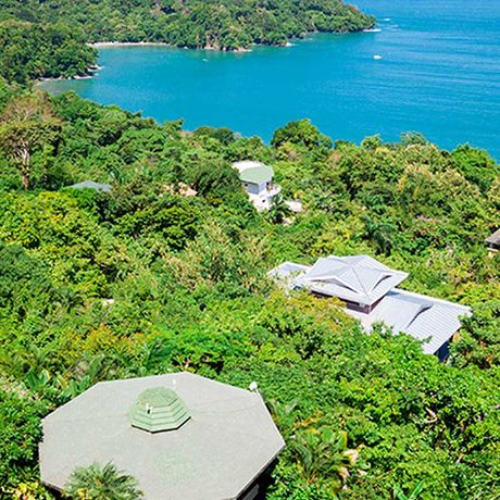 Überblick über das Gelände des Tulemar Resort