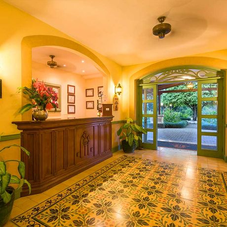 Hotel Casa Turire Rezeption Eingangsbereich des Hotels Casa Turire