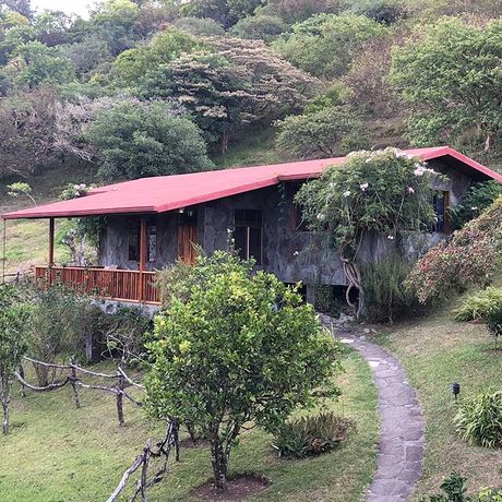 Pension Arco Iris Lodge Ferienhaus 01 Aussenansicht des Ferienhauses in der Pension Arco Iris Lodge