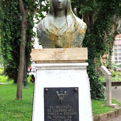 Costa Rica Statue Betrachten Sie Denkmäler namenswerter Zeitgenossen bei Ihrem Spaziergang durch San José.