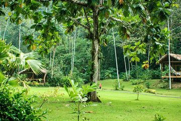 Pacuare Lodge Gartensuite Blick auf das Anwesen