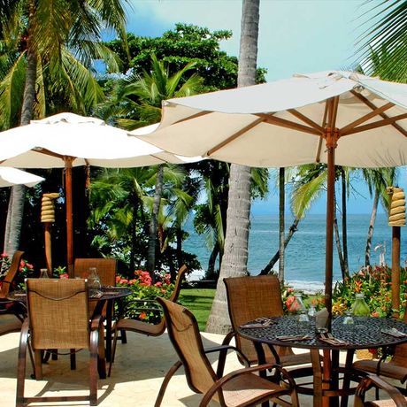 Resort Ylang Ylang Restaurant 02 Blick auf das Restaurant des Resort Ylang Ylang