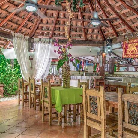 Ferienhaus Villas Kalimba Essbereich Blick auf den Essbereich des Ferienhauses Villas Kalimba